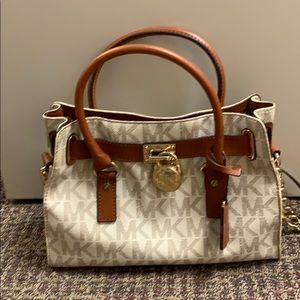 Michael Kors signature logo satchel